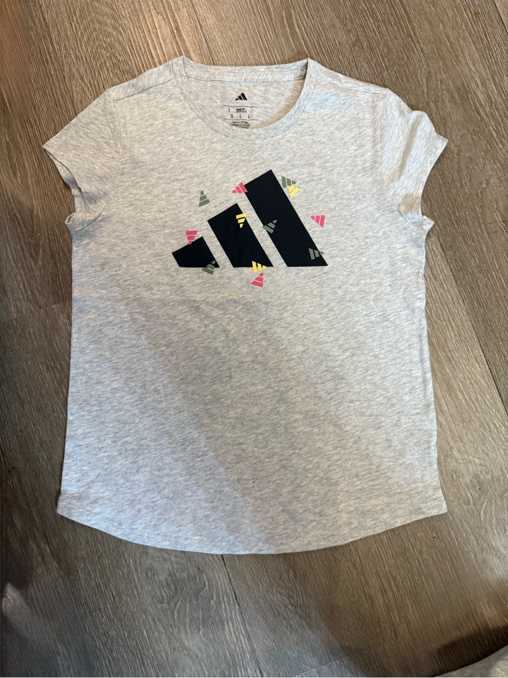 Size 14 Girls adidas short sleeve Tee